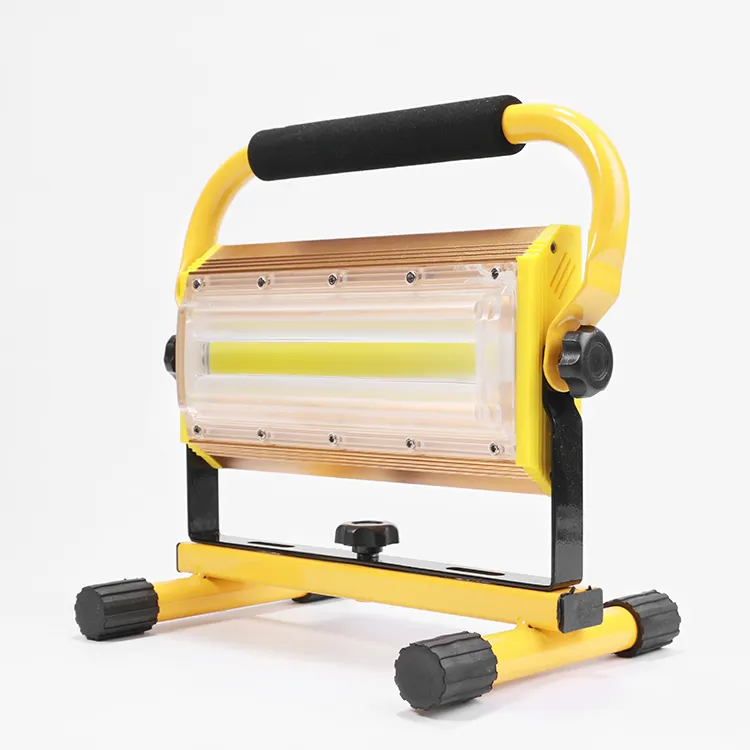 Battery Power Line Rechargeable Led Flood Light Made Portable Floodlights For Playground