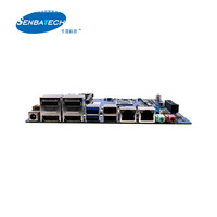 8845HS PRO 2 Lan 4 DP DDR5 12V 19V Motherboard industri kompak opsional AMD Ryzen papan ITX Mini tipis