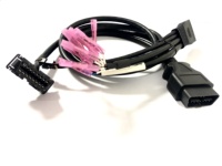 Faisceau de câblage multifonctionnel de diagnostic de véhicule professionnel de câble OBD2 personnalisé pour application automobile