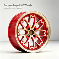 Jantes en alliage forgé monobloc VIP JDM 20 et 21 pouces, style riveté en deux parties, disponibles en deux pièces, compatibles avec LS Crown Q70 S Class GS