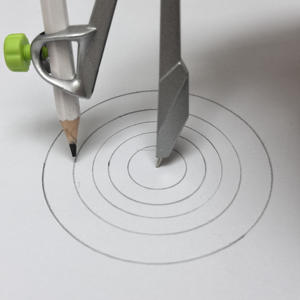 Promoción, nuevo diseño, brújula con regla y auricular para matemáticas, dibujo geométrico, círculo, papelería, juego de brújulas para estudiantes de escuela - Product Image 5