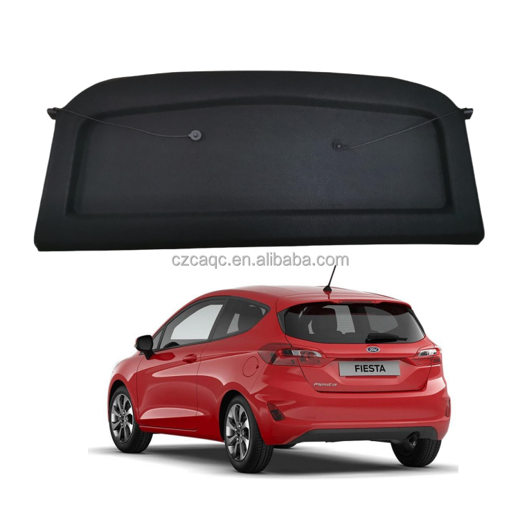 Rear Cargo Cover For 2011-2019 Ford Fiesta – Trunk Privacy Shade, Retractable, Easy Install
