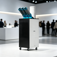 Climatiseur portable intelligent 22000 BTU, refroidissement électrique pour usage domestique moderne, climatiseur sans installation avec télécommande