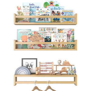 Estantería Infantil Multifuncional Portátil de 3 Piezas, Librería de Madera para Niños Pequeños - Product Image 1