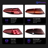 Feux arrière AKD Car Styling pour VW Golf 7, feux arrière LED 2013-2019 Golf 7.5 MK7, feux stop arrière, animation DRL, freinage, accessoires auto