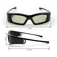 Montre connectée 3D de polarisation vidéo, angle de 90 degrés, cinéma, Home cinéma, écran LCD 96-144Hz, volet actif, lunettes IR