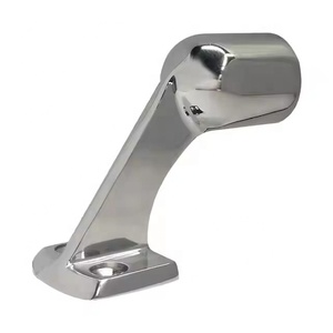 Stainless Steel 316 Marine Rail End Stanchion 60 Degree O.D. 25mm(1 Inch) Tube Hand Fitting Ship <b>Yacht</b> Boat Hardware Boat Rail E - Product Image 6
