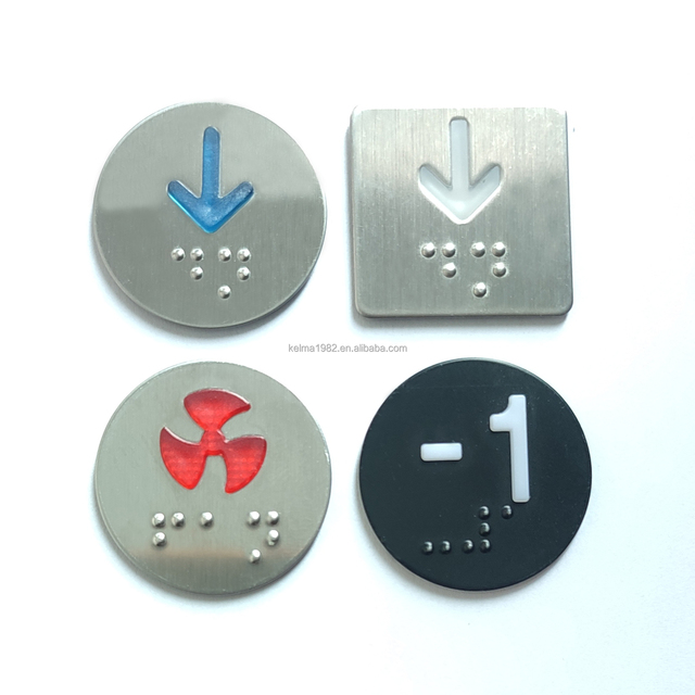 Elevator Button Faceplate,elevator Button Symbol Card, Letter Card,elevator Pushbutton Number Card