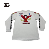 Profession elles Custom Polyester Sublimation Radfahren Motocross für Herren Langarm BMX Jersey
