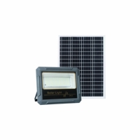 Projecteur solaire de jardin LED COB 100W/500W, IP65, certifié CE, contrôle de la lumière + détection radar, coque ABS, 60000LM, angle de faisceau 70*140