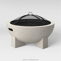 Bol à feu de conception simple brasero portable chauffage extérieur foyer MGO à bois