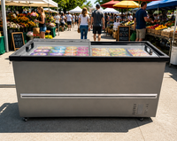 Station de préparation alimentaire avec réfrigérateur
