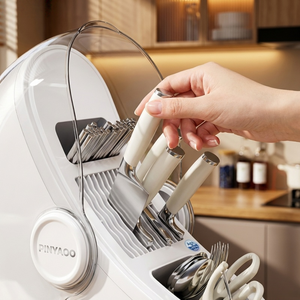 Nouveau support de rangement multifonctionnel de luxe 2026 pour couteaux et baguettes, intégré pour comptoir de cuisine, robuste et de qualité supérieure pour la maison - Product Image 3