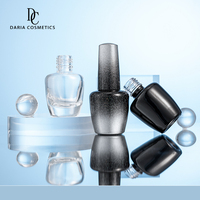 En stock – Flacon vide de vernis à ongles UV de luxe 13 ml – Emballage en verre pour vernis à ongles UV avec pinceau