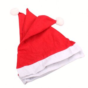 Classic Non-Woven Christmas Santa <b>Hat</b> for Adults and Kids, <b>Holiday</b> Party Decoration and Promotional Gift - Product Image 3