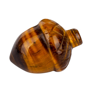 20*26mm pierre précieuse naturelle Quartz cristal noisette cristal sculpté pommes de pin noix gland fête ornement Collection cadeaux - Product Image 5