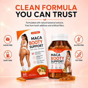 Marca Privada, Bajo MOQ, Certificado GMP, 15000mg, Sin GMO, Alta Absorción, Orgánico, Reafirmante, Levantador, BBL-Maca, Glúteos Más Grandes y Voluminosos - Product Image 3