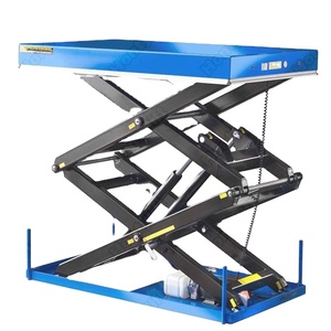 HONTYLIFT 2025 Harga Terbaik 3T gunting hidrolik stasioner portabel kecil meja angkat dengan 2000x1500mm untuk angkat kargo - Product Image 1