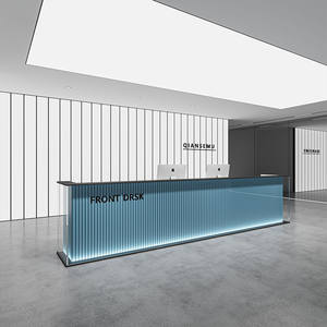 Mostrador <span class=keywords><strong>de</strong></span> Recepción Comercial Moderno <span class=keywords><strong>de</strong></span> Alta Gama Yicheng, Diseño <span class=keywords><strong>de</strong></span> Lujo, Mostrador <span class=keywords><strong>de</strong></span> Recepción para Salón <span class=keywords><strong>de</strong></span> Belleza, Boutique, Cajero para Hotel - Product Image 2