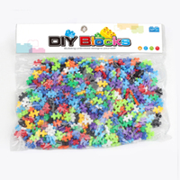 Blocs de construction intelligents en plastique unisexe pour enfant, briques en plastique ABS