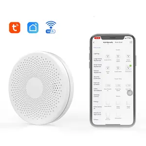 Oriteck thông minh tuya Wifi Cháy Khói co Detector Alarm Home an ninh Hệ thống báo động 2 trong 1 báo động khói và Carbon Monoxide Detector