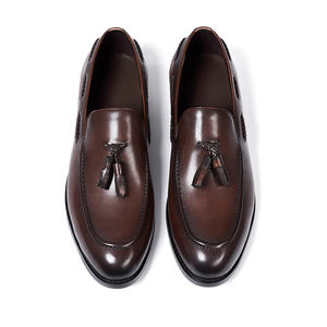 Chaussures Derby en cuir véritable pour hommes, nouvelle arrivée, haute qualité, décontractées, respirantes, à semelle souple et épaisse - Product Image 6