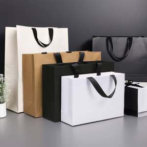 Bolsa de Papel Kraft de Lujo Personalizada con Cierre Magnético y Cinta, Impresión Digital para Facturación Eficaz, para Ropa de Piel, Alimentos, Regalos, Calcetines - Product Image 6