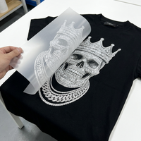 Transferts DTF prêts pour l'e-commerce, impression personnalisée sur feuilles groupées pour petites boutiques, impressions de t-shirts douces au toucher et lavables, faible MOQ, expédition rapide