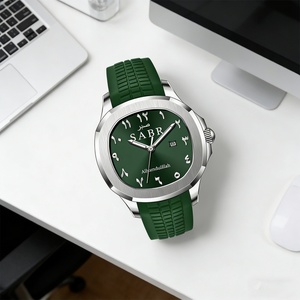 SABR Black Arabic Numerals Quartz <b>Watch</b> Men's Calendar Alloy <b>Case</b> <b>Watch</b> Waterproof Wholesale - Product Image 6