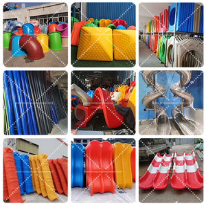 Equipo de Juegos Infantiles para Exteriores Personalizable y Ecológico en Venta con Toboganes de <span class=keywords><strong>Plástico</strong></span> Resistentes para Jardín - Product Image 5