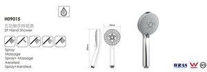 Camper da esterno rimovibile per aumentare la pressione ossigenata idro addolcitore per soffione acqua con tubo flessibile per <span class=keywords><strong>Tic</strong></span> Tok - Product Image 4