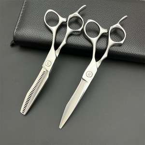 Ciseaux de coiffure professionnels Ku 6,0 pouces en acier inoxydable 440C pour droitiers, usage en salon de beauté, lame standard - Product Image 1