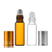 Flacons à bille en verre de luxe pour huiles essentielles et parfums en 2 ml, 3 ml, 5 ml, 10 ml avec emballage personnalisé