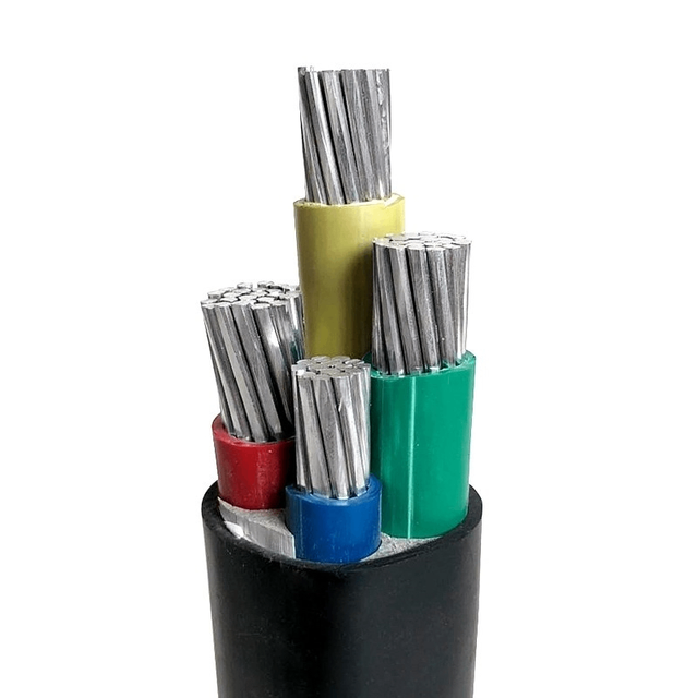 1kV / 15kV NA2XY NA2XTY NA2XSY Aluminum XLPE Electric Power Cable 3x25mm² 4x50mm² Steel Wire or Steel Tape Armored