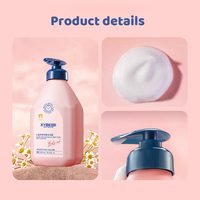 Gel Douche Bio pour Enfants à Marque Blanche, Shampoing et Gel Douche Liquide aux Extraits Végétaux pour Bébé