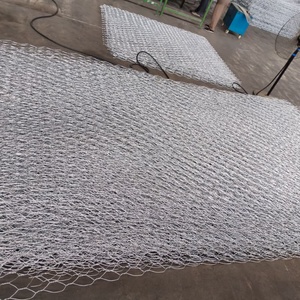 ตาข่ายลวดเหล็กกาเบียนรูหกเหลี่ยม ลวดเหล็กคาร์บอนต่ำ ชุบสังกะสี+เคลือบพีวีซี  ดัด ตัด เชื่อม - Product Image 6