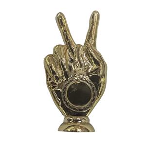 Plástico decorativo triunfo mano oro trofeo Victoria - Product Image 1