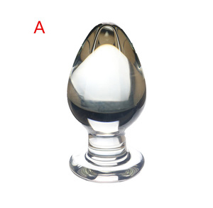 Vrouwelijke En Mannelijke Sex Producten Clear Glas <span class=keywords><strong>Dildo</strong></span> Met 3 Afmetingen Sml Glas Sex Toys - Product Image 3