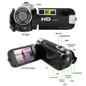 Nueva Videocámara Digital con Zoom Digital 16X <span class=keywords><strong>HD</strong></span> 16 MP, Cámara DV para Viajes y Hogar - Product Image 3