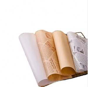 Grease-Proof Pulp <b>Tissues</b> Single Side Oil Absorbing Baking <b>Paper</b> Sheet Food Grade PE Coated Wood Pulp Greaseproof <b>Paper</b> Sheet - Product Image 3