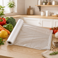 Sac en plastique transparent HDPE/LDPE de qualité alimentaire, personnalisable, écologique, prix usine, pour poissons et légumes surgelés, vente en gros