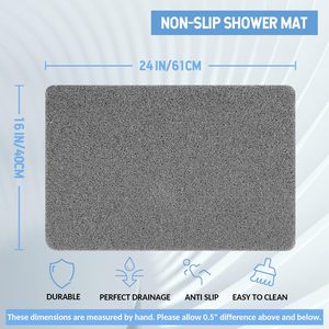 Alfombrilla de Ducha de Lufa Antideslizante, Antifatiga, Impermeable, Elástica, Suave, de Malla de PVC, Antideslizante, Precio de Fábrica - Product Image 2