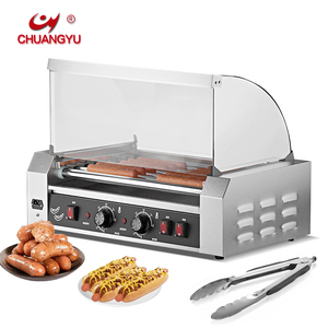 Máquina de cocina automática para perros calientes de salchichas de alta productividad Chuangyu 5/7/9/11 tubos actualizados al estándar nacional - Product Image 2