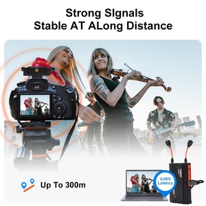 Professional Audio Video Extender Through the Wall 300M One-to-many <b>Wireless</b> Video Transmitter and Receiver - Product Image 5