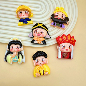 Grosir Pabrik Aksesoris Resin Gaya Xiao Wu Kreatif, Boneka Resin Bercahaya DIY, Gantungan Resin Besar untuk Dekorasi - Product Image 2