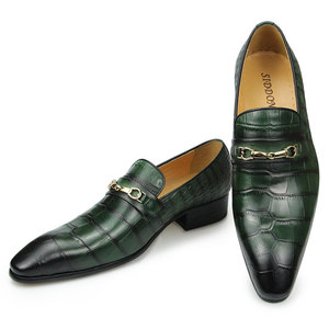 Nuevos Zapatos Casuales Británicos Personalizados para Hombre, Cuadrados, Transpirables, Ligeros, Antideslizantes, con Cordones en Relieve de Colores, de Cuero, de Caña Baja, para Jóvenes - Product Image 1