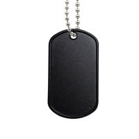 Personnalisé 2D/3D Street Cool Mens Dog Tag Collier Métal Gravé Dog Tags Pendentif Émail Imprimer Nom Id Dog Tags