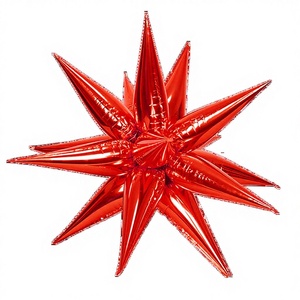 Globo Estrella Multifuncional Rojo de 66 cm (26 Pulgadas) para Fiestas, Graduaciones, Año Nuevo Chino, Regreso a Clases, Día de San Valentín, Día de la Madre, Amor - Product Image 1