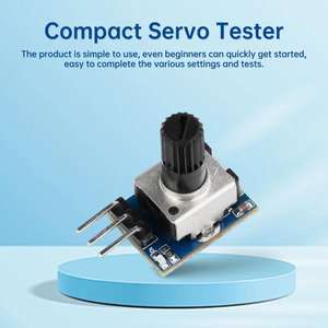 5-24V Small <strong>Servo</strong> Motor <strong>Tester</strong> <strong>Diy</strong> Brushless Fan Model Aircraft Motor Speed Controller PWM <strong>Servo</strong> <strong>Tester</strong> - Product Image 1