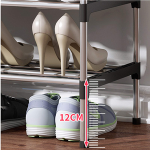 Hot Sale Metal Shoe Storage Shelf Shoe Organizer Free Standing Shoe <b>Racks</b> 18 Pairs Easy to Assemble Miscellaneous <b>Rack</b> - Product Image 2